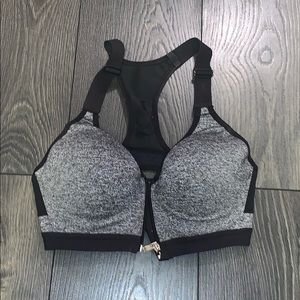 VSX: gray/black sports bra